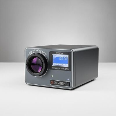 Retroreflektormeter mit Gesamtvolumen 700mm X 135mm X 115mm und Blickwinkel 105 Grad Präzisionsmessgerät