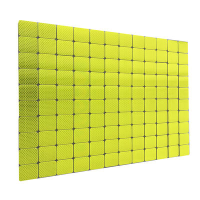 Gelbe reflektierende Band-Aufkleber für Sicherheits-fördernde Abziehbilder