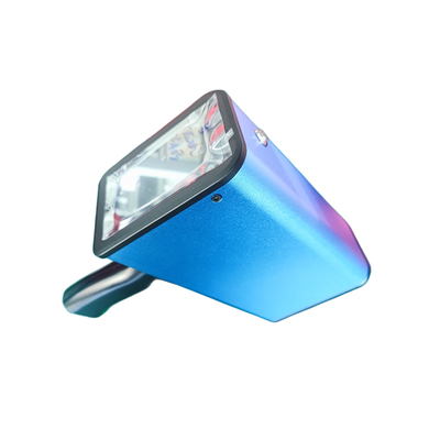Handheld Laser Abstandsmesser Gelb-Grau und Kalibrierungsplatte für genaue Abstandsberechnung