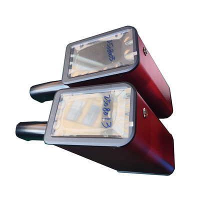 Gelb-Grau Retroreflektometer mit 6V DC-Stromversorgung, 4 AA Batterien und 999 Testdaten